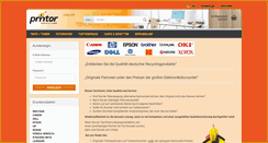 Desktop Screenshot of printor.de